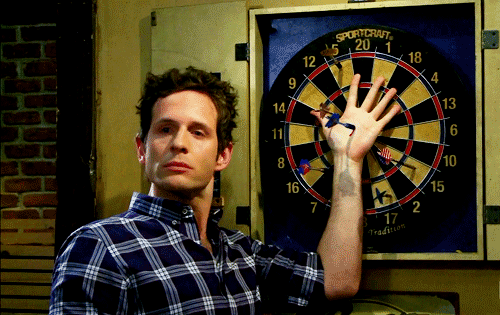 Animated dartboard for the RKing Industries free darts scoreboard tracker